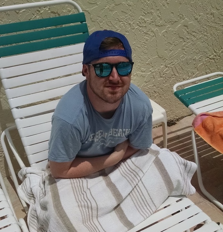 Matt at the pool